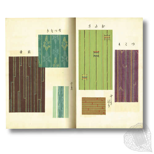Shimashima (Stripe patterns) Subtly playful stripes by Furuya Kōrin