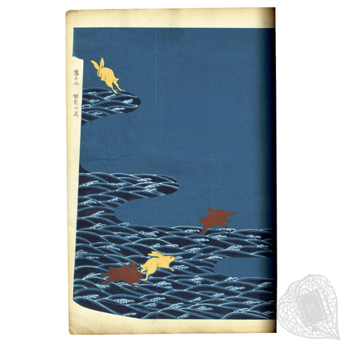 Hana sekai (World of flowers) Fifty vivid patterns by Nonoguchi Kajō