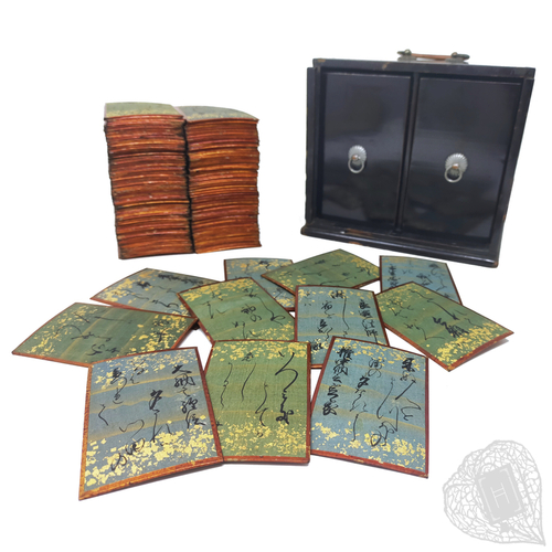 Hyakunin Isshu karuta A refined set of playing cards