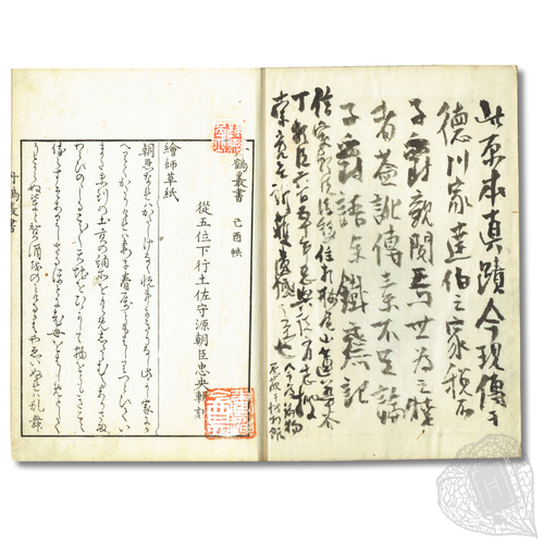 Eshi Zōshi (The Story of a Painter) The Story of a Painter, previously owned by the artist Tomioka Tessai