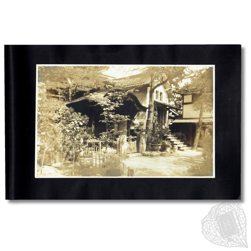 Untitled album of tipped-in photographs of the San Francisco Japanese Tea Garden An album of tipped-in photographs of the San Francisco Japanese Tea Garden